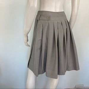 Paul Smith Blk label Grey Plaid Wrap Skirt